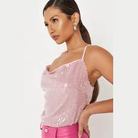 Missguided Women's Sequin Camisoles And Tanks