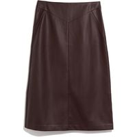 Next Women's Leather Midi Skirts