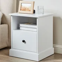 Wilko White Bedside Tables