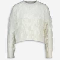 TK Maxx Women's White Cropped Jumpers