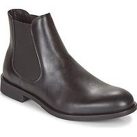 Spartoo Men's Black Leather Chelsea Boots