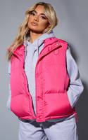 PrettyLittleThing Women's Pink Puffer Jackets