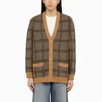 Gucci Women's Brown Knitted Cardigans