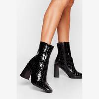 NASTY GAL Women's Block Heel Ankle Boots