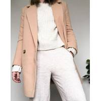 ASOS Women's Camel Double-Breasted Coats