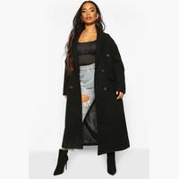 Boohoo Black Coats for Women