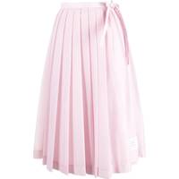 GENTE Roma Women's Pink Pleated Skirts