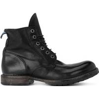 Moma Black Ankle Boots for Men
