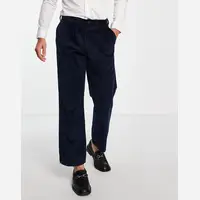 Selected Homme Men's Navy Blue Suit Trousers