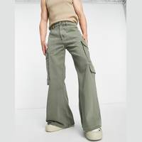 ASOS DESIGN Men's Khaki Cargo Trousers