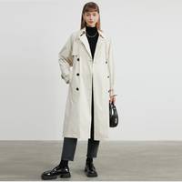 SHEIN Women's Belted Trench Coats
