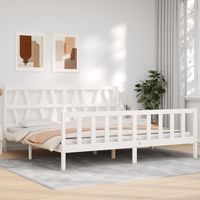 Latitude Run White Bed Frames