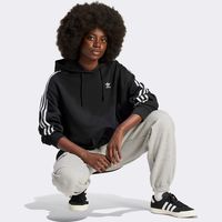 Adidas Originals Women's Black Oversized Hoodies