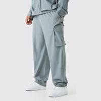 Technic Men's Grey Cargo Trousers