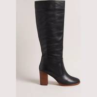 Ted Baker Women's Black Leather Knee High Boots