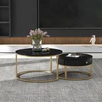ABRIHOME Round Coffee Tables