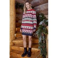 Threadbare Women's Christmas Jumper Dresses
