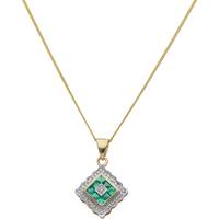 William May Women's Emerald Necklaces