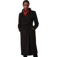 Debenhams Women's Black Wool Coats