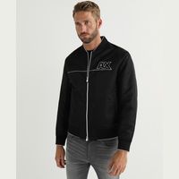 Armani Exchange Men's Black Bomber Jackets