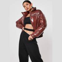 Missguided Women's Red Puffer Jackets