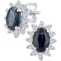 Debenhams Women's Sapphire Earrings
