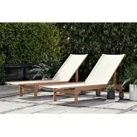 ManoMano Teak Wood Sun Loungers