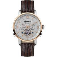 Ingersoll Mens Chronograph Watches With Leather Strap