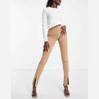 Rebellious Fashion Women's Camel Trousers