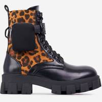 Ego Shoes Women's Leopard Print Ankle Boots