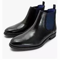 Ted Baker Men's Black Leather Chelsea Boots