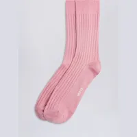 Moss Bros Men's Ribbed Socks