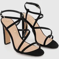 OFFICE Shoes Women's Black Strappy Heels