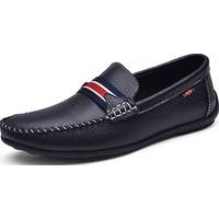 Milanoo Men's Leather Loafers