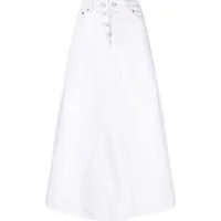 FARFETCH Women's White Maxi Skirts