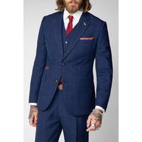 Gibson London Men's Navy Check Suits