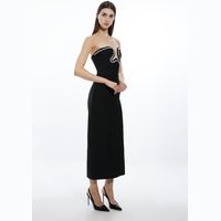 Debenhams Karen Millen Women's Black Embellished Dresses