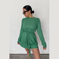 Everything5Pounds Women's Dark Green Dresses