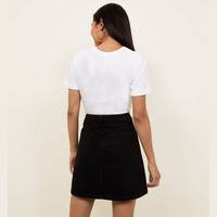 New Look Black Denim Skirts for Women