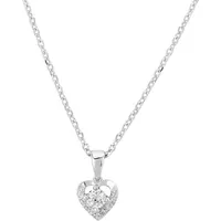 Fashionista Silver Women's Heart Pendants