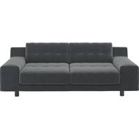 Hendricks Grey Velvet Sofas