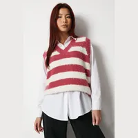 Warehouse Women's Striped Camisoles And Tanks