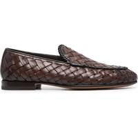 FARFETCH Santoni Men's Leather Loafers