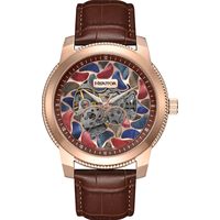 Wolf & Badger Heritor Automatic Men's Leather Watches