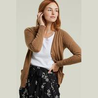 Fat Face Women's Brown Knitted Cardigans