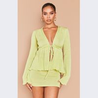 PrettyLittleThing Women's Tie Front Cardigans