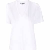 Ganni Women's White T-shirts