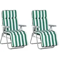 Outsunny Sun Lounger Cushions