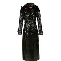 Wolf & Badger Women's Leather Trench Coats