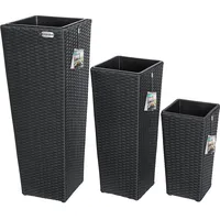 DEUBAXXL Rattan Planters